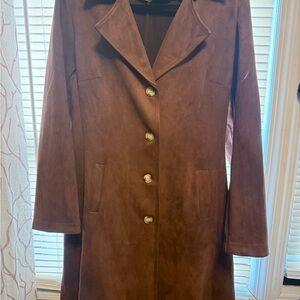 Elegant Brown Women's Coat